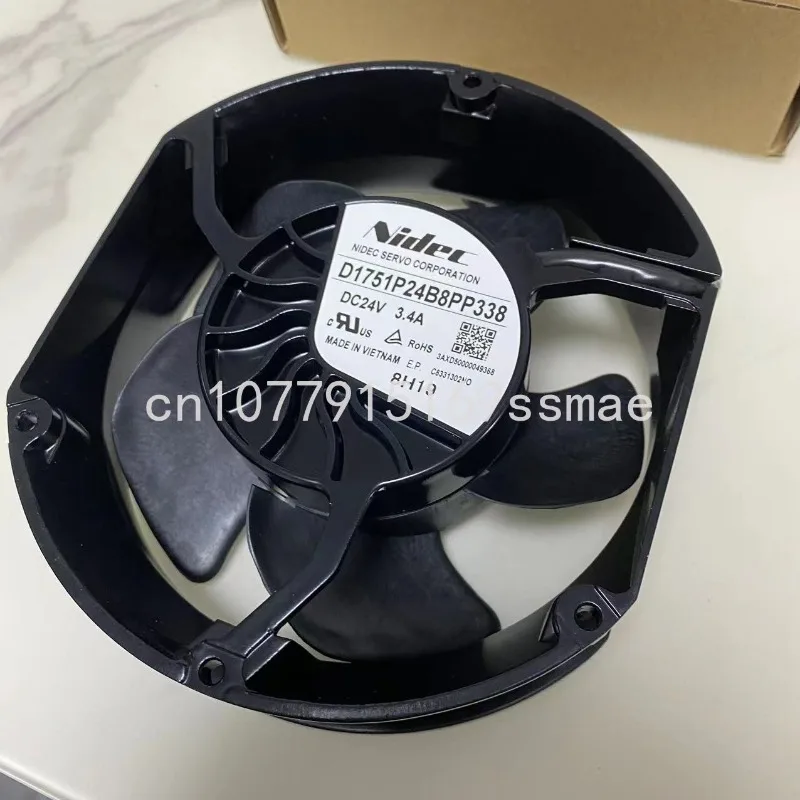 Brand New Authentic Inverter Fan D1751p24b8pp338 24V 3.4a