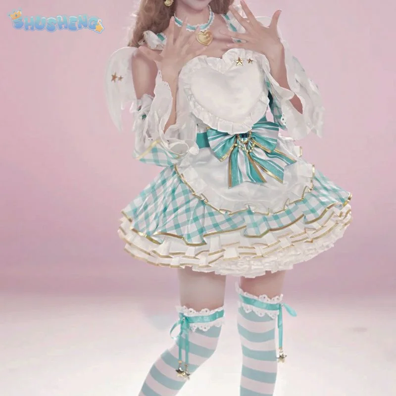 

Minami Kotori Minalinsky Cosplay Costume Anime LoveLive! Girl Sweet Lolita Dress Wig Wings Prop Socks Halloween Christmas Gift