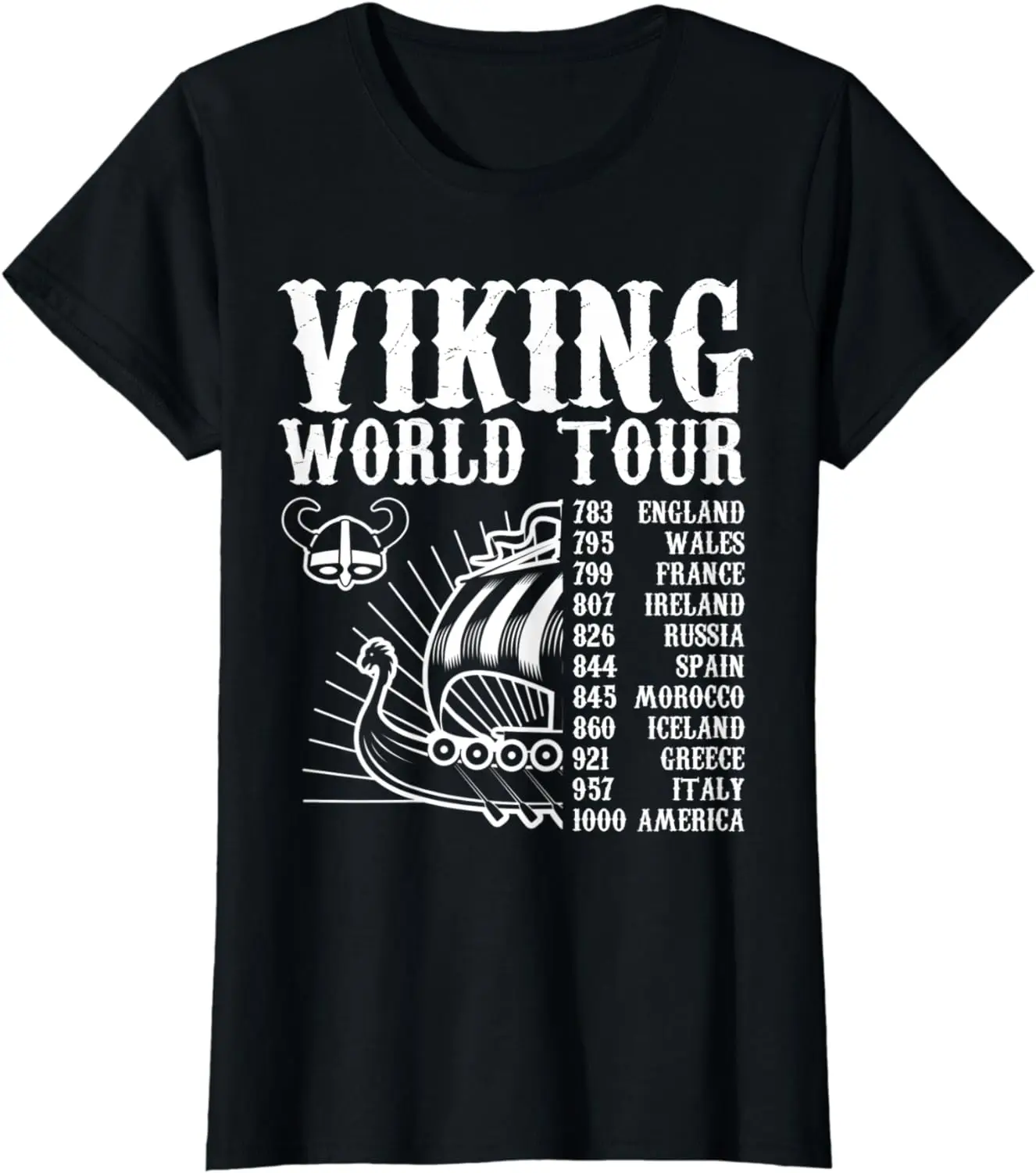 world tour  ship Design T-Shirt
