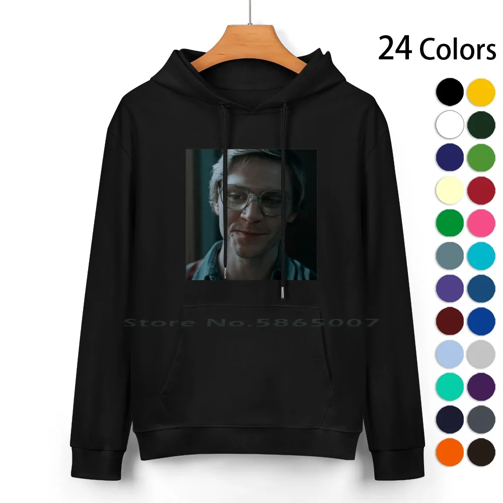 

Jeffrey Dahmer Pure Cotton Hoodie Sweater 24 Colors Jeffrey Dahmer Serial Killers Evan Peters Ted Bundy True Crime Murderino