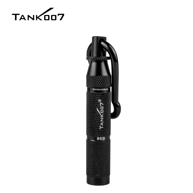 TANK007 Portable Mini Flashlight Pocket Waterproof Led Light Camping Keychain Flashlight E08 For Home Emergency Outside