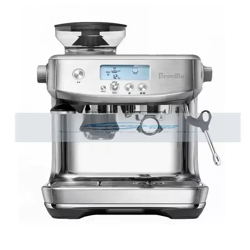 New Breville Bes870 Espresso Coffee Machine Semi Automatic Home and Commercial Coffee Maker with Bean Grinding Function 220-240V