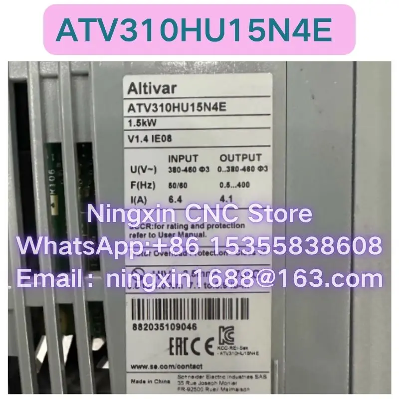 

Б/у инвертор ATV310HU15N4E. Функциональный тест пройден. Быстрая доставка.