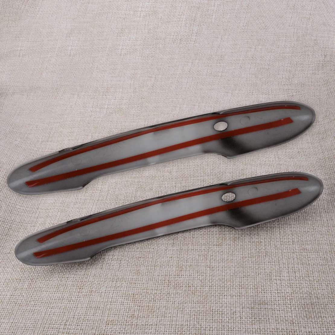 1 Pair Glossy Black Door Handle Cover With Keyless Entry ABS Fit For Mini Hatch Countryman F55 F60 2017 2018 2019 2020 2021-2024
