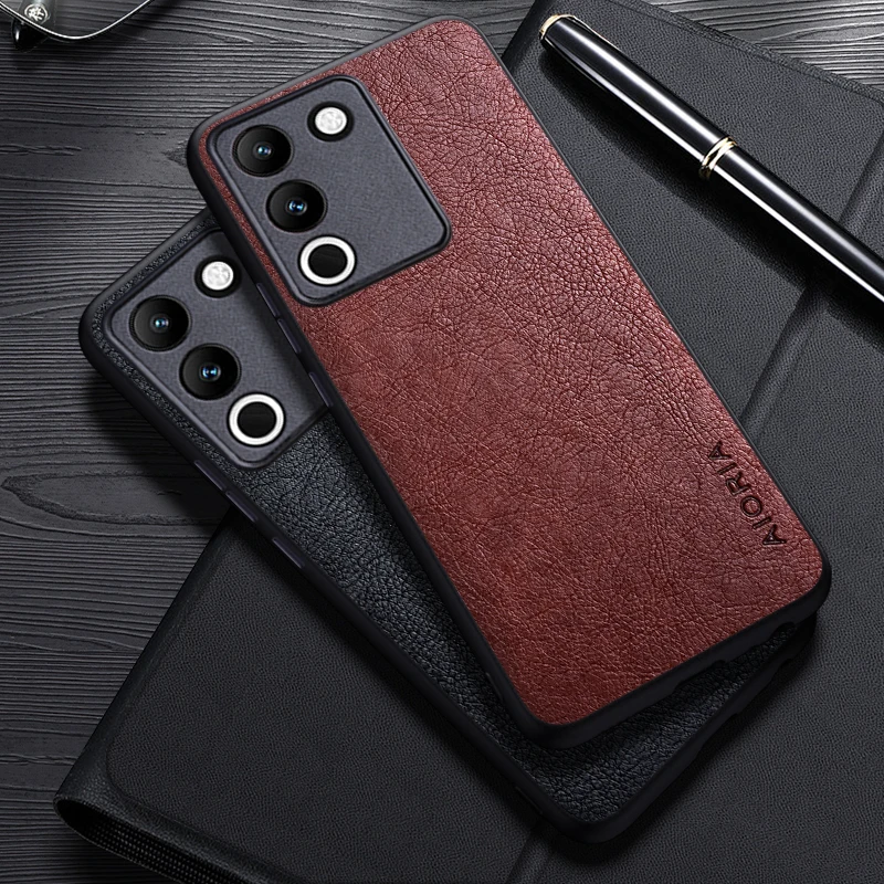 

Женская Кожаная Обложка для Vivo V29e
