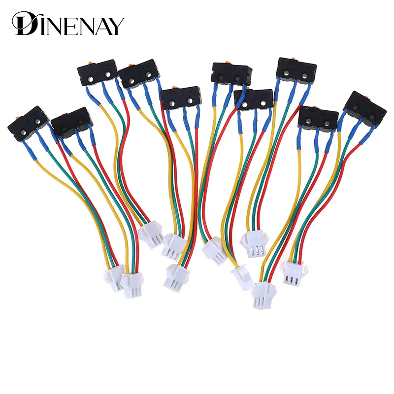 10pcs Gas Water Heater Micro Switch Three Wires Small On-off Control