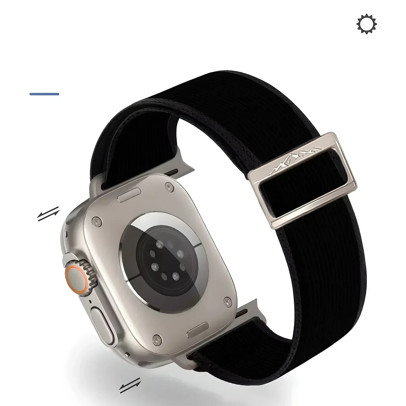 Apple Watch シリーズ 10 バンド 46 ミリメートル 42 ミリメートルウルトラ 49 ミリメートル 40 ミリメートル 45 ミリメートル 41 ミリメートル 38 ミリメートルワイドナイロン Iwatch10 9 Se 8 コレアブレスレット用ストラップ