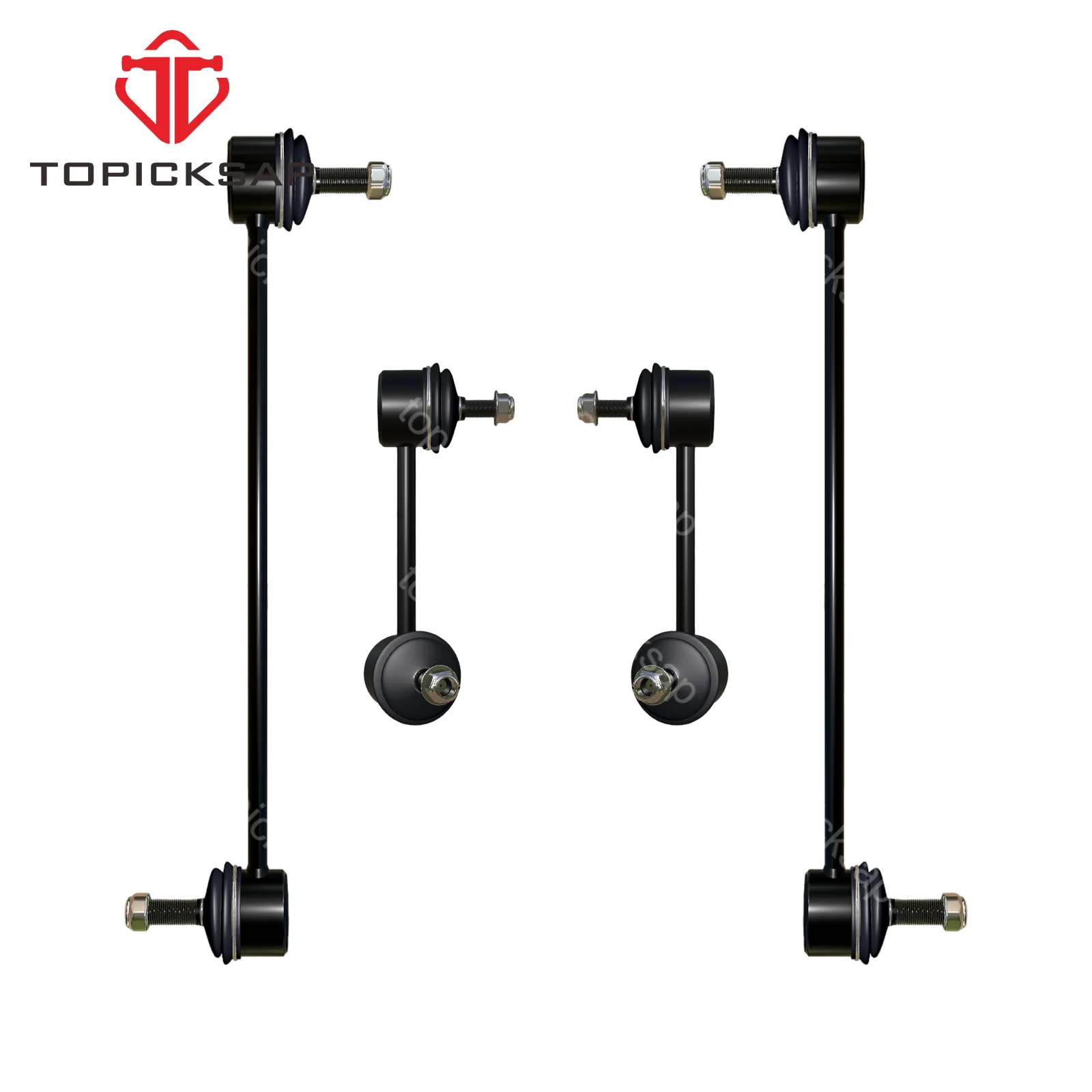 TOPICKSAP 4pcs Front Rear Stabilizer Sway Bar End Links for NISSAN Maxima 2009 2010 2011 2012 2013 2014 546681MA0A