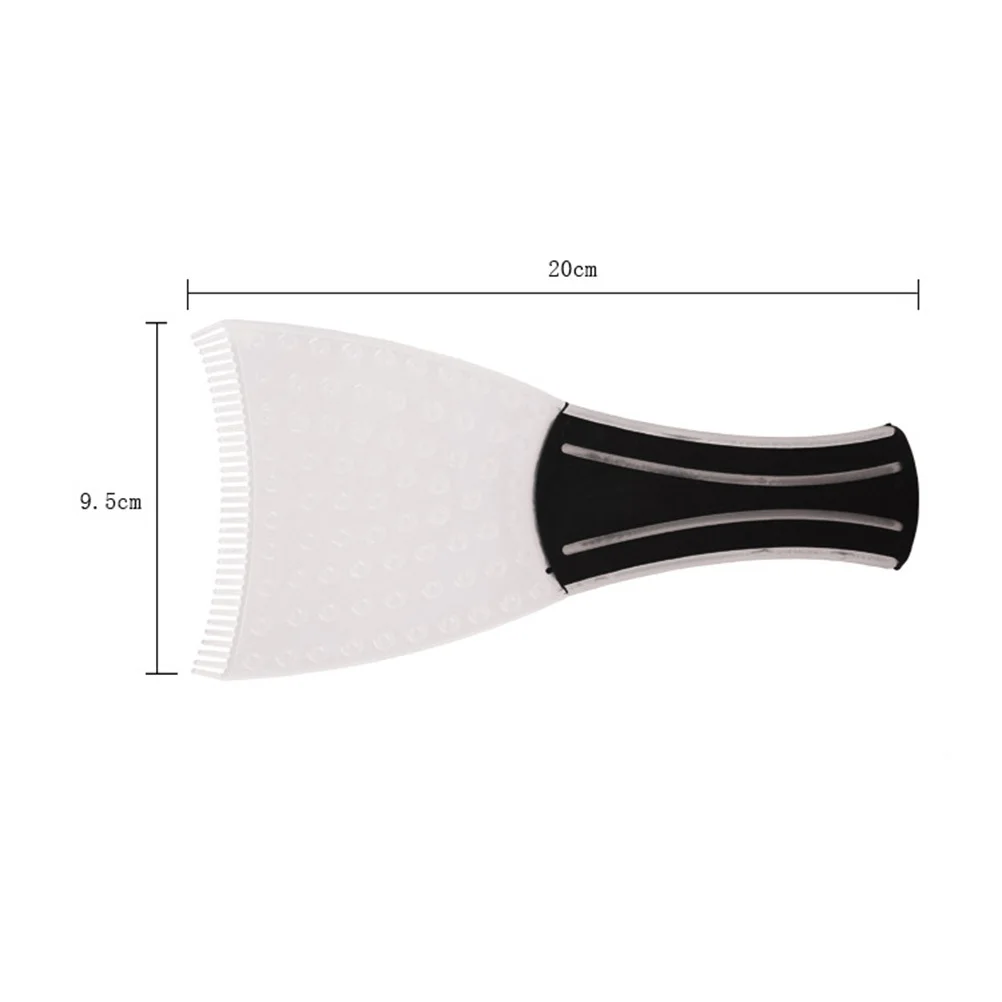 مشط فرشاة صبغ الشعر 2 في 1 أداة تلوين صالون قابلة لإعادة الاستخدام مريحة مناسبة لتغطية كاملة لتطبيق الصبغ وتصفيف الشعر #2