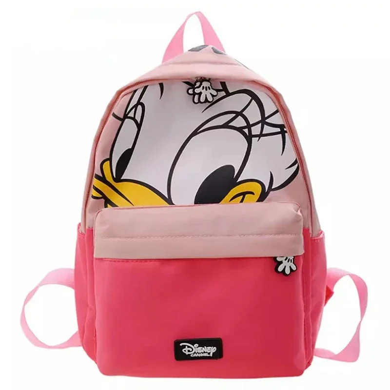 Disney Cartoon Donald Duck Children\'s Backpack Cute Mickey Mouse Kindergarten Boys Girls Backpacks School Bags Children\'s Gifts