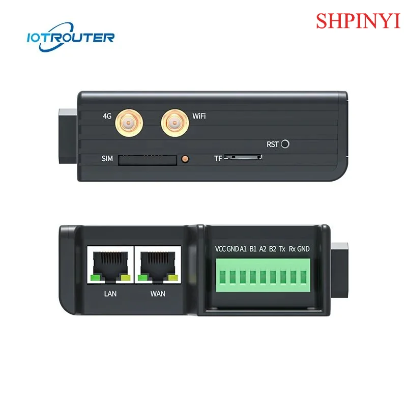 Modbus RTU para IEC104 Gateway de energia inteligente com protocolo MQTT para aplicações IoT Fornecedor 4G IEC104 MQTT Gateway industrial