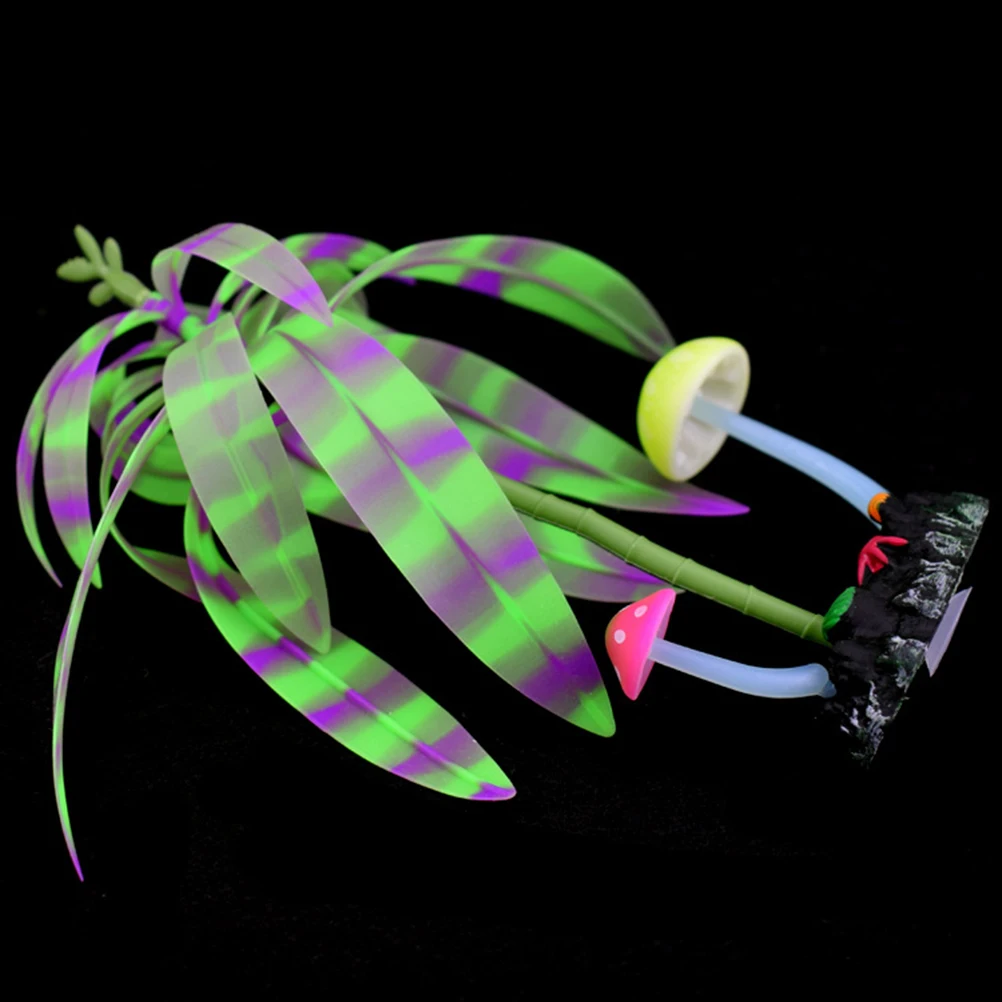 

Vivid Plastic Artificial Tree For Reptile Tanks Realistic Simulation Terrarium Decoration No Fading Odor Aquarium Ornament
