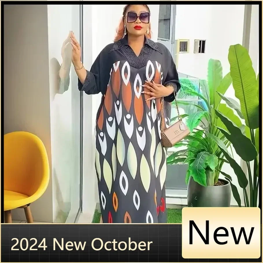 

Customized African Dresses For Women Vetement Femme Dashiki Abaya Maxi Dress Africa Clothes Dashiki Ankara Dresses 2025 Spring S