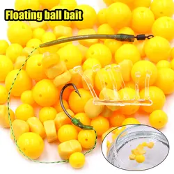 Carp Fishing Accessories Fishing Hook Bait Ball Buoyancy Fake Corn Lures Floating Fishing Ronnie Rig Stopper Fish Tackles