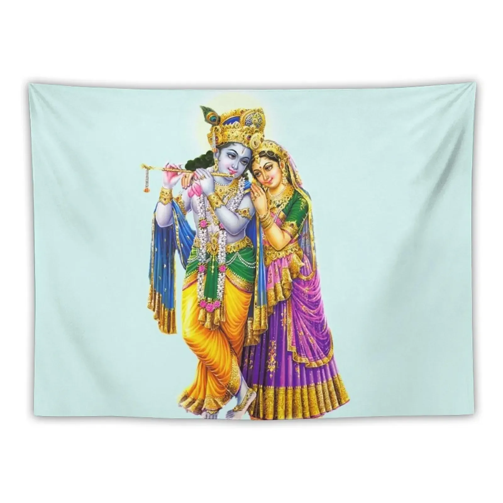 

Radha Krishna , Indian God Of Love Tapestry Bedroom Decoration Hanging Wall Wall Hangings Decoration Tapestry