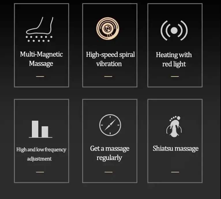 Excellent Quality Remote Control Vibrating Device Legs Full Body Electric Foot Blood Circulation Massage Machine Foot Massager