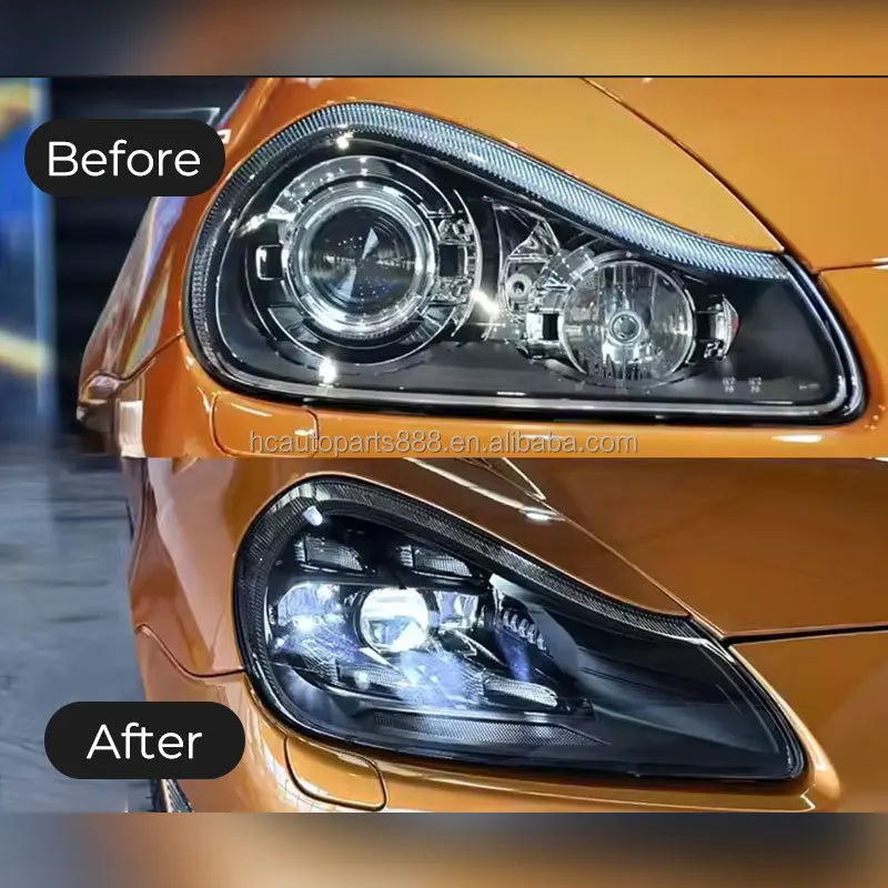 

Car Parts Front Lights LED Headlamp Assembly 2011 porsche Cayenne 957 Headlights for Porsche Cayenne 957