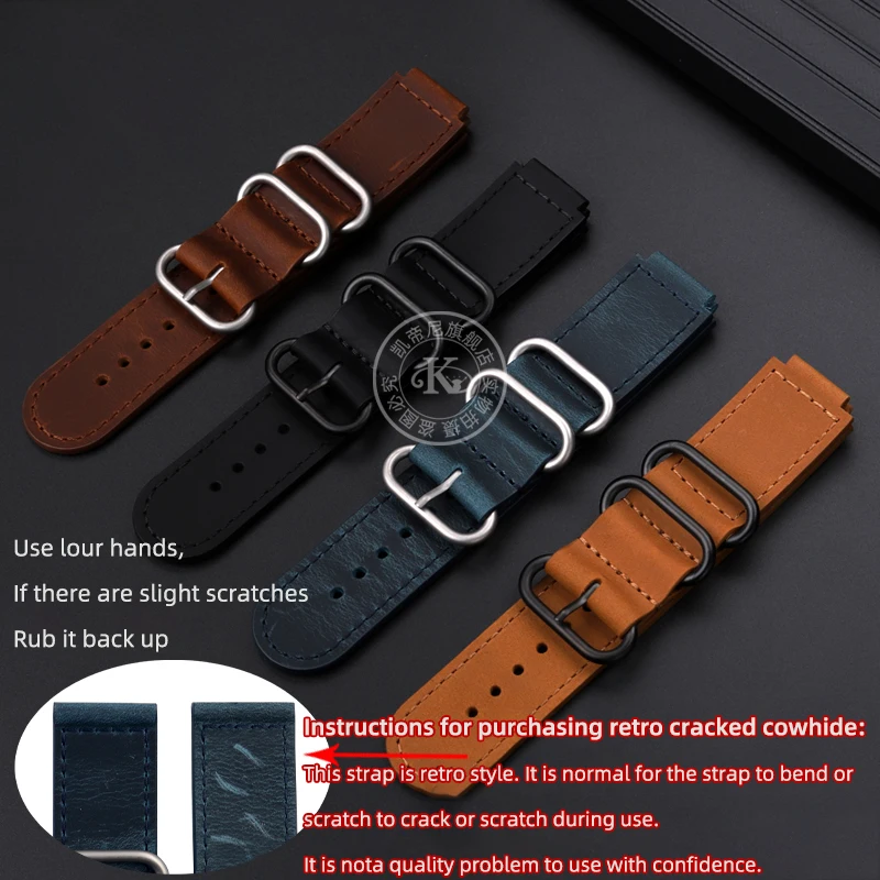 Vintage leather strap 16mm For CasiOak GA2100/2110 gm2100 watch band G-SHOCK DW5600/5700 GM5600 G5600 GW-B5600 Casio watch belt