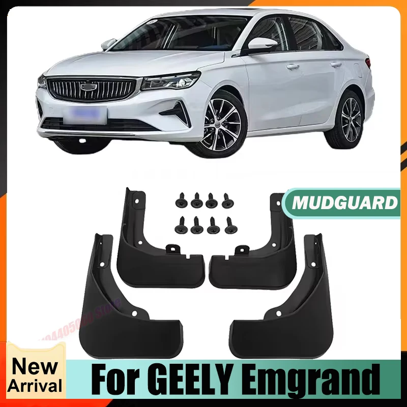 Splash Guard Mudguards Mud Flaps For GEELY Emgrand GS GF 2022 2023 2024 Front Rear Fender Auto Styline Car Accessories MudFlaps