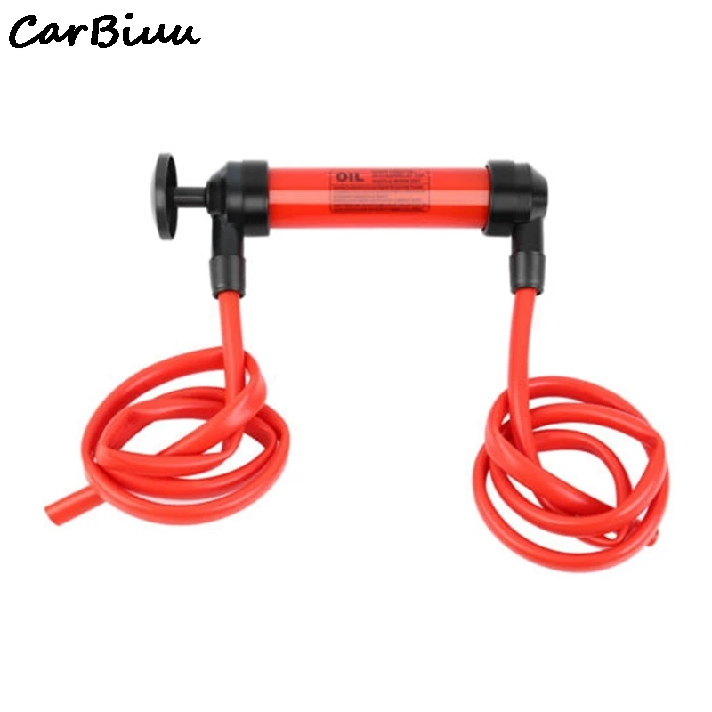 Emergency Transfer Pump Motorcycle Car Suction Pipe Oil Gasoline Filling Diesel Transfer Manual Sucker Pumps Tube Filter Funnels