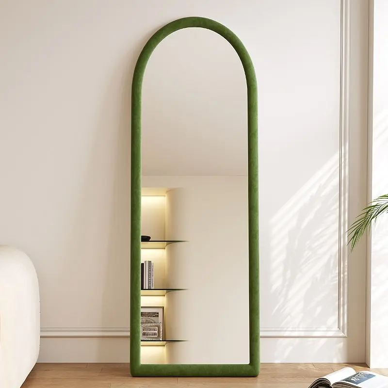 

Fresh and retro full-body mirror clothing store bedroom fitting mirror living room home Internet celebrity