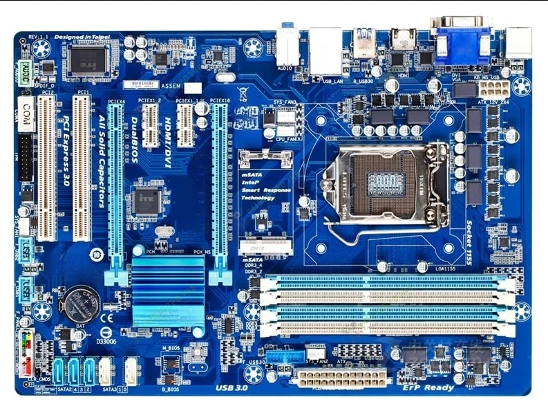 

Z77-DS3H все твердотельные Роскошные Большие платы 1155 Pin поддержка Usb3.0sata3.0 Z77 материнская плата