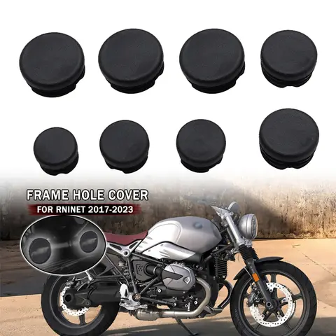 BMW R Nine T R NINET 2017 2018 2019 2020 2021-2023 오토바이 프레임 홀 커버 캡 플러그 장식 프레임 캡 세트 RNineT
