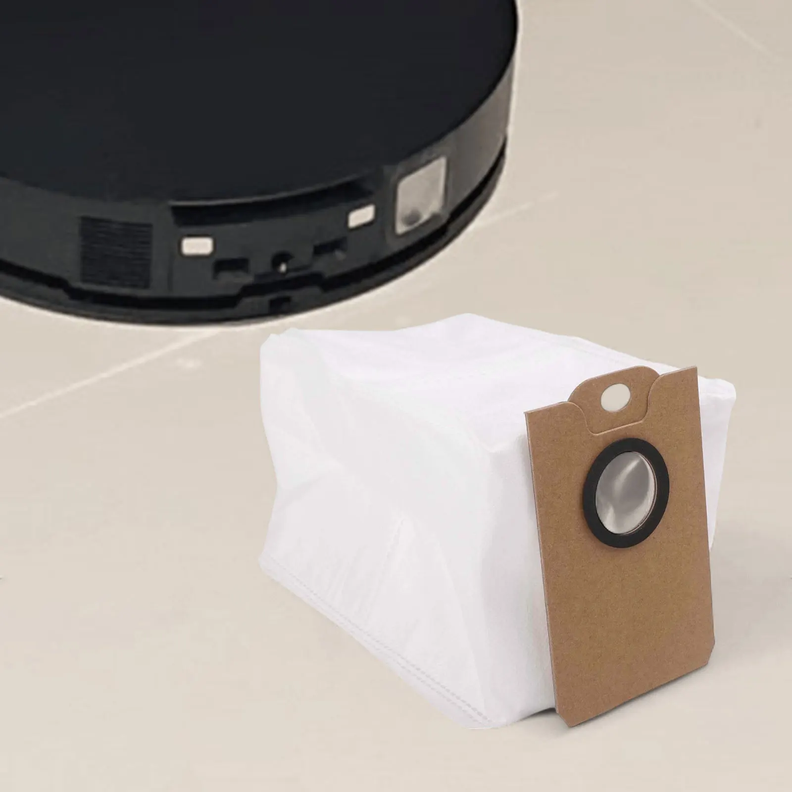 

MS1 MAX Vacuum Bags Replacement Dust Bags Hygienic Floors Large Capacity Pet Friendly For MS1 MAX Robot Vacuum