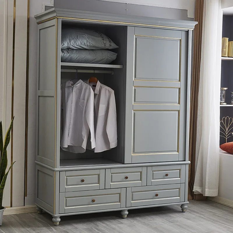 Elegant Drawer Design Wardrobes Wood Nordic Modern Luxury Bedroom Wardrobe Living Room Wooden Armadio Guardaroba Furniture Home