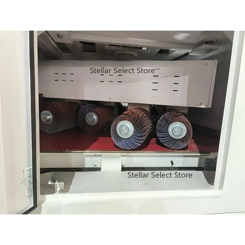 Automatic Sheet Metal Wide Belt Sanding Grinding Deburring Chamfering Machine Sander Flat Polishing Machine