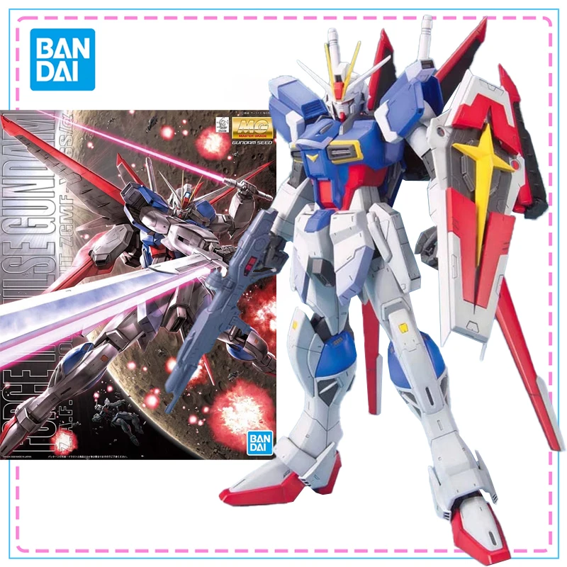 

Bandai MG 1/100 FORCE IMPULSE GUNDAM SEED Genuine Gundam Model Kit Action Figures Assembly Model Boys Toys Christmas Gifts