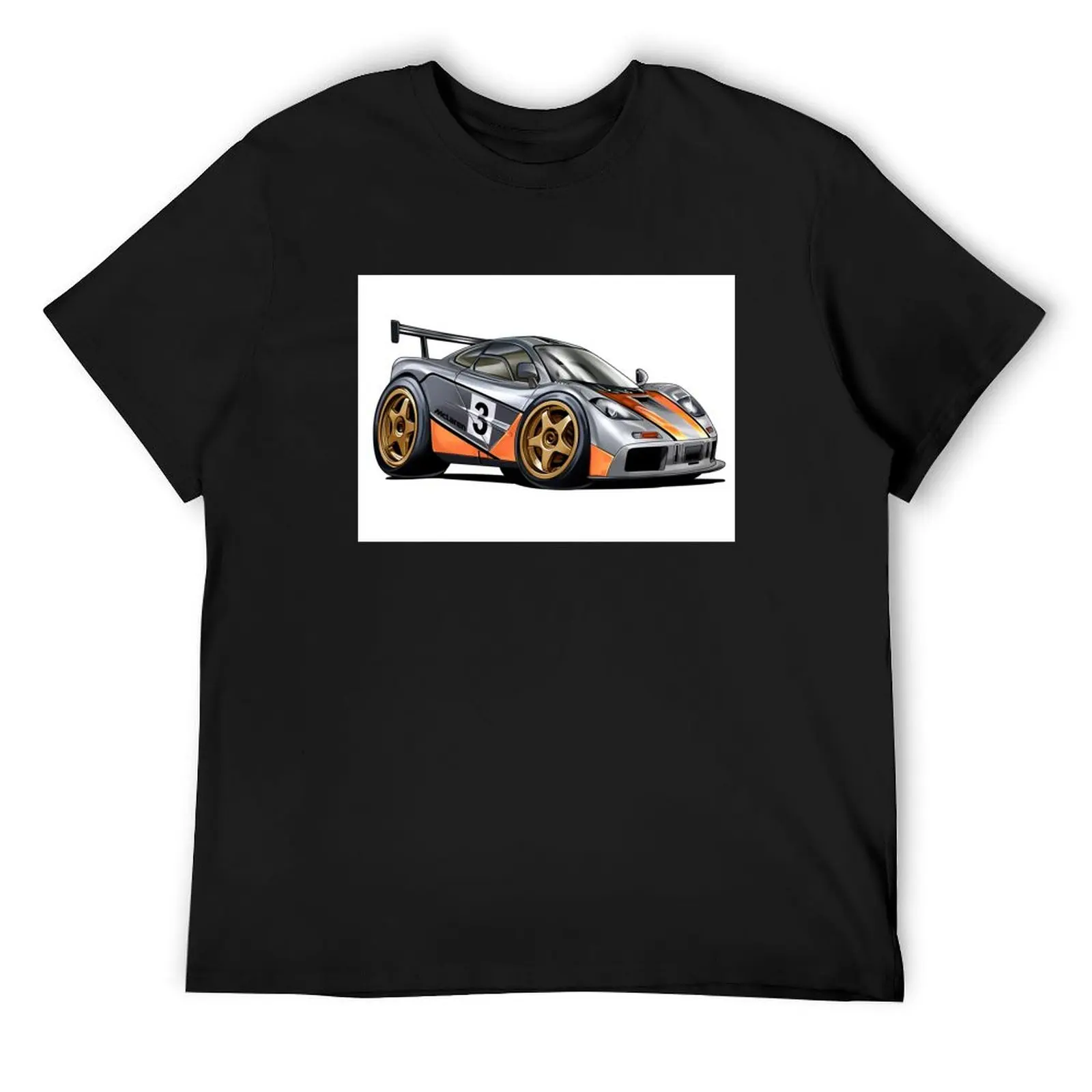

Mc-Laren F1 GTR Number 3 T-Shirt sports fans basketball graphic tees summer shirt customizeds sweat shirts, men
