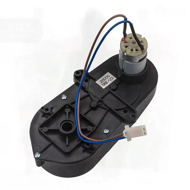 Motor de direção de carro elétrico infantil, 12v 24v, caixa de velocidades rs390, 5000rpm, motor de direção com controle remoto para carro de brinquedo de bebê