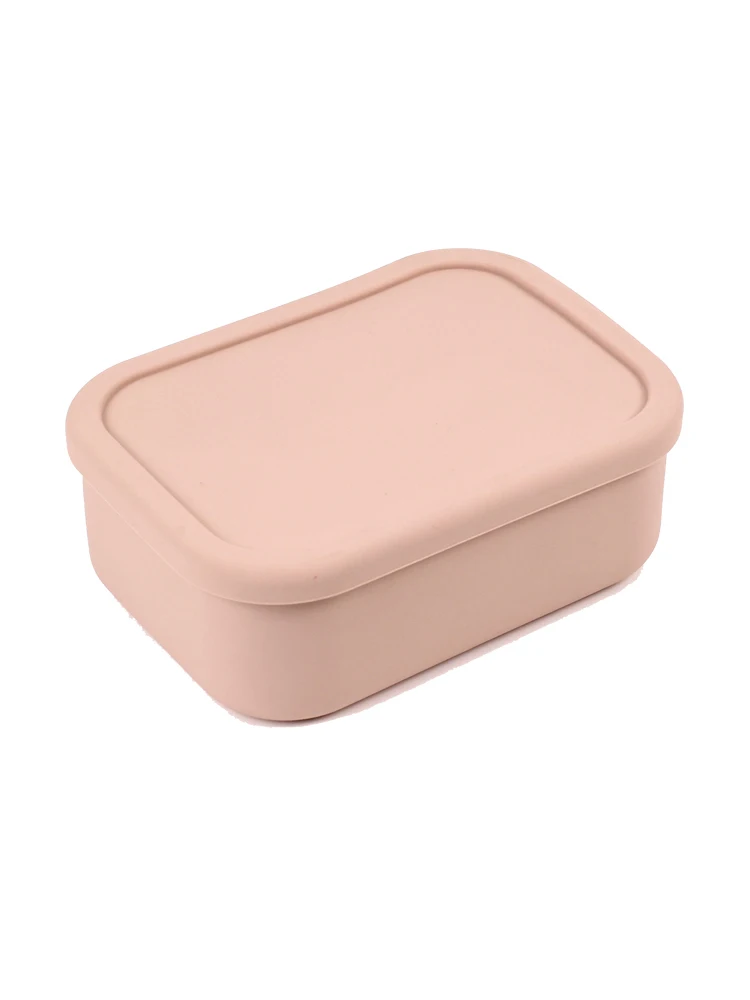 Silicone Bento Box Made from Platinum LFGB German Silicone - Microwave, Freezer and Oven safe - Lunch, Snack and Food Container