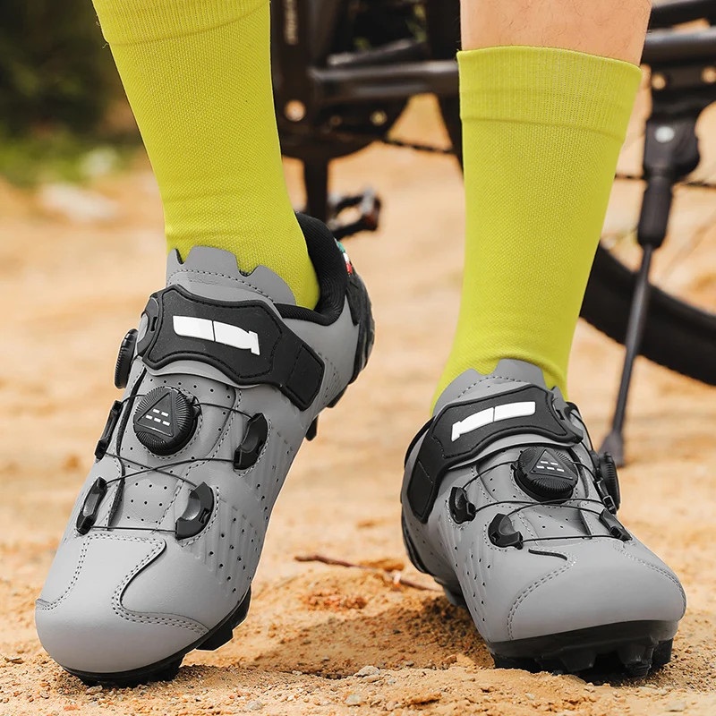 

Обувь для шоссейного велосипеда, дышащая и износостойкая обувь для езды на горном велосипеде, профессиональная обувь для велосипеда с замком для мужчин и женщин