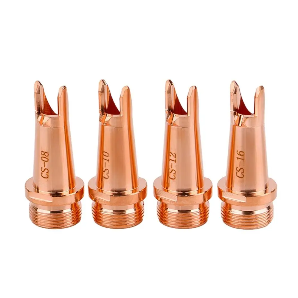 M16 CQWY Laser Welding Nozzle Red Copper Thickened Welding Torch Handheld Laser Nozzle for WEIYE Head Parts Welding Accessories