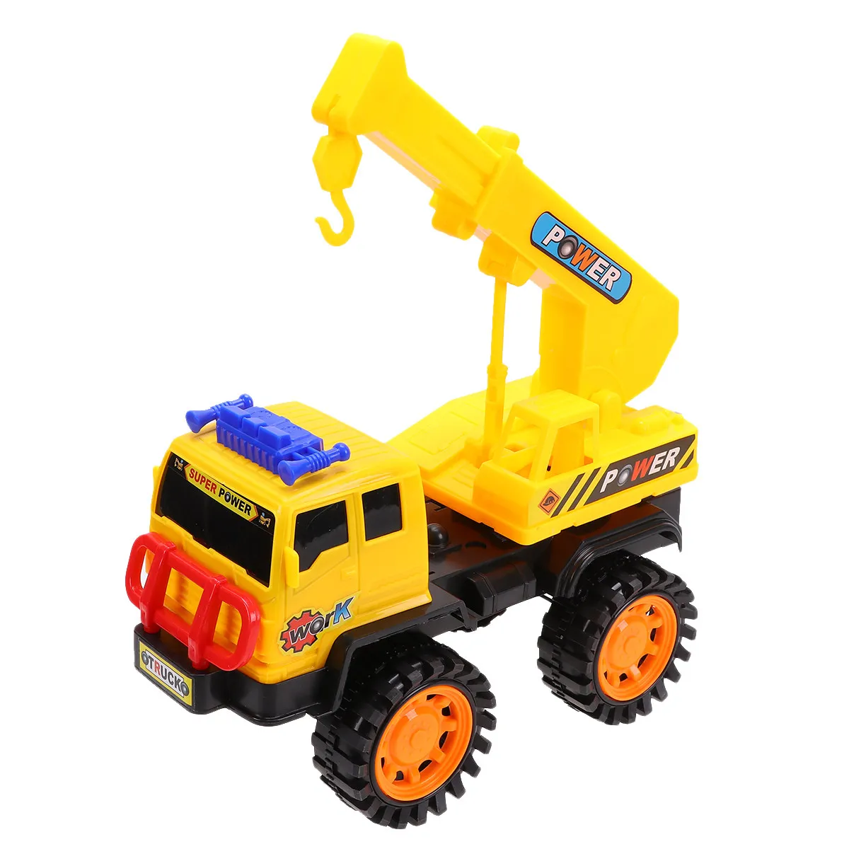 

1Pcs Safe Durable Crane Car Plastic Construction Vehicle Kids Funny Creative Engineering Truck Play Car Toy Plastic Crane Toy