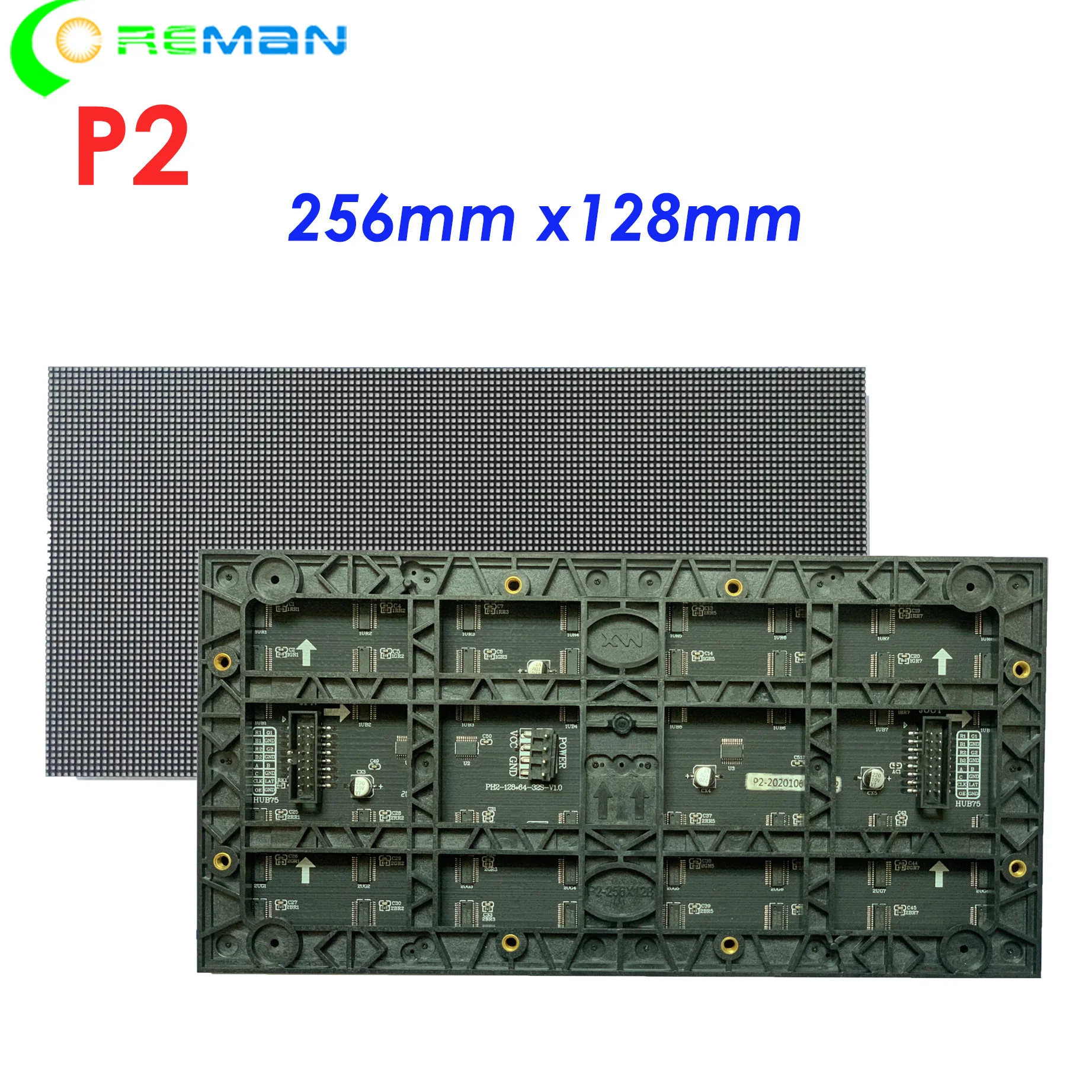 عالية الجودة SMD1515 داخلي P2 وحدة led 256x128 مللي متر للداخلية 2K 4K 8K شاشة led جدار الفيديو