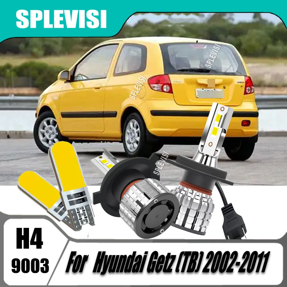 

Professional 120W H4 9003 LED Headlight Kit 12000LM 6000K High Speed Fans For Hyundai Getz (TB) 2002 2003 2004 2005 2006-2011