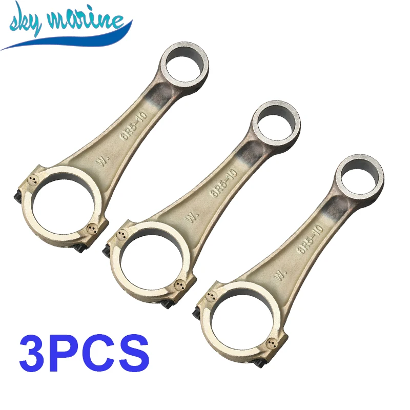 6R5-11650 Connecting Rod For Yamaha Boat Engine 2T 150HP 175HP 200HP 6R5-11651 6R5-11651-10 6R5-11650-00 Accessories Replaces