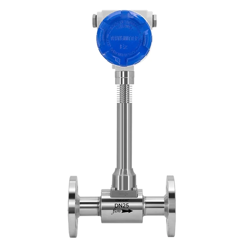

2026 Compact Vortex Flow Meter for Steam Gas and Liquid with Pulse and Analog Outputs for HVAC and Energy Systems