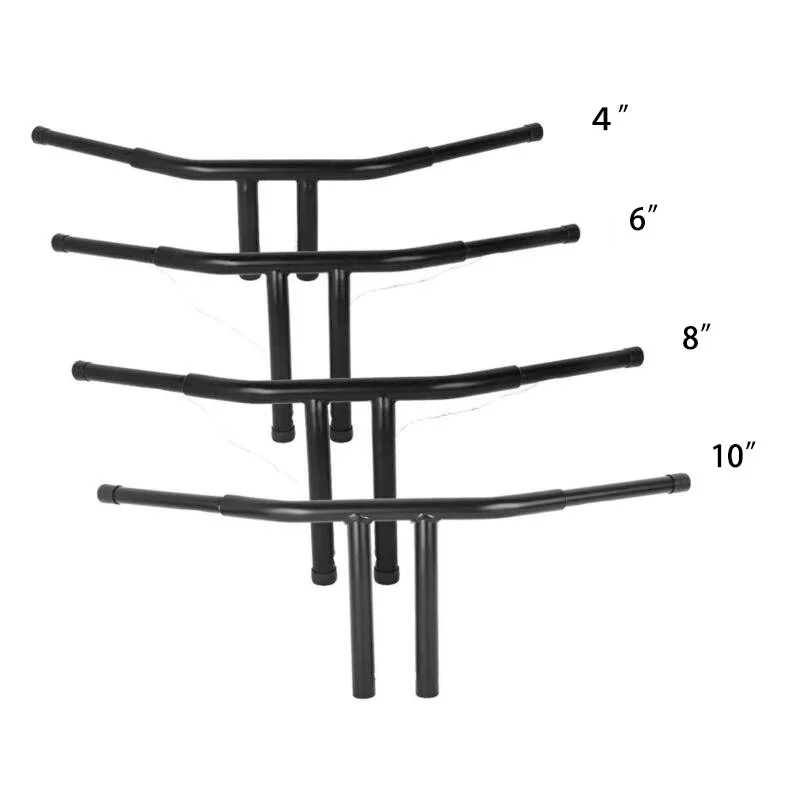 

Руль управления для мотоцикла, 4/6/8/10 дюймов, для Harley Dyna FLST Sportster XL 883 1200