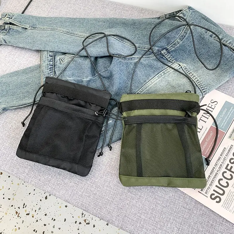 Mini Waterproof Messenger Bag Square Bag Mobile Phone Bag Mini Casual Mobile Phone Unisex Travel Square Handbag Shoulder Bag