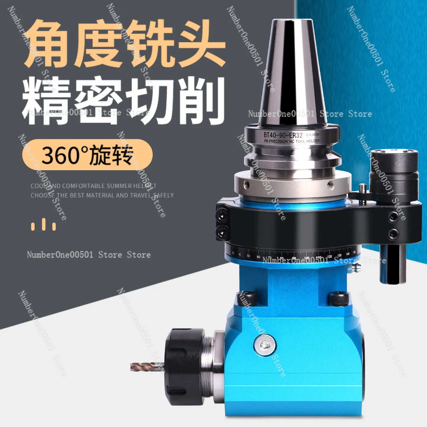 

Угловая головка BT40 BT50 90 градусов для фрезерования, держатель для правого углового фрезерования, цанга ER25 32 40
