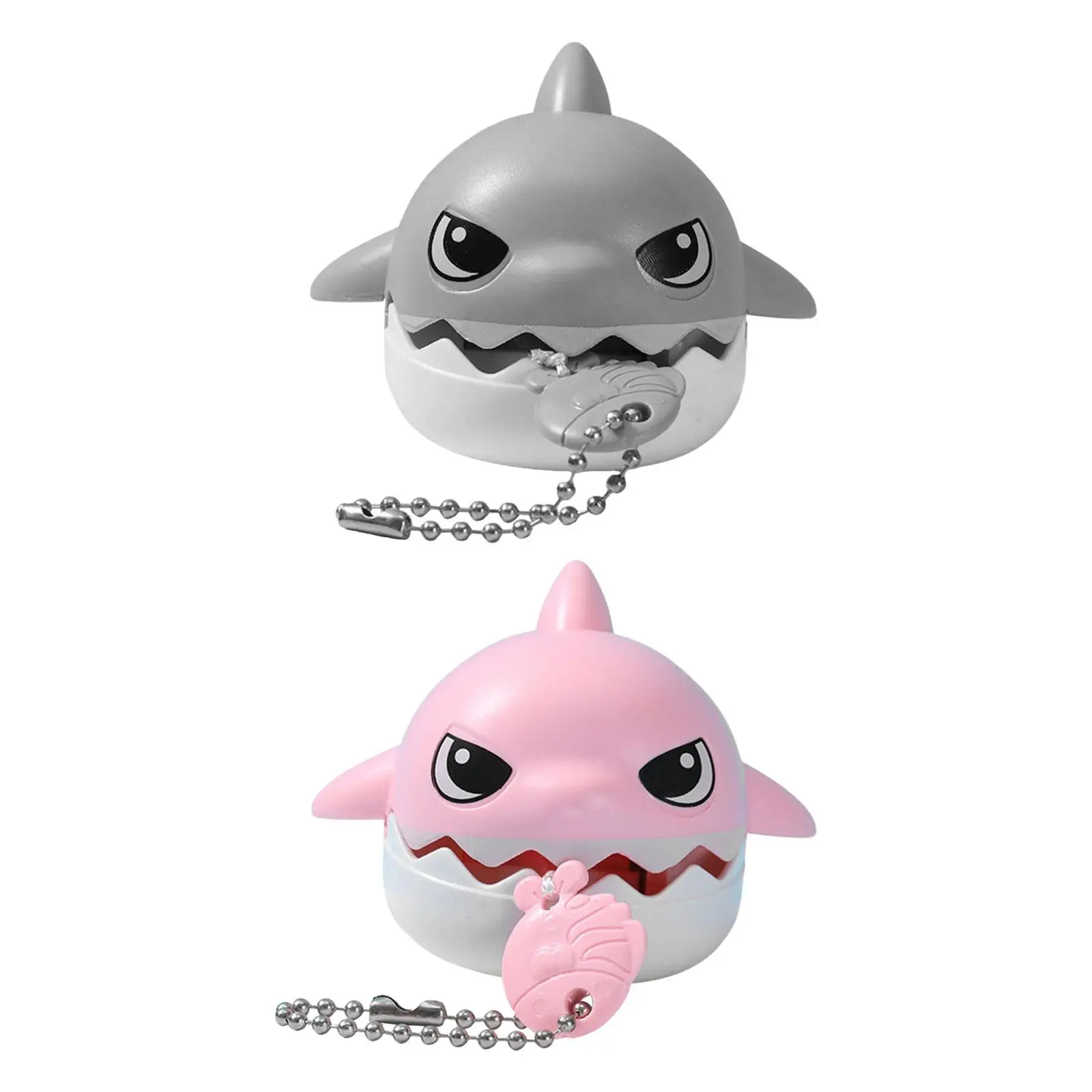 Shark Keychain Shark Biting Keychain for Family Adults Valentines Day Gifts