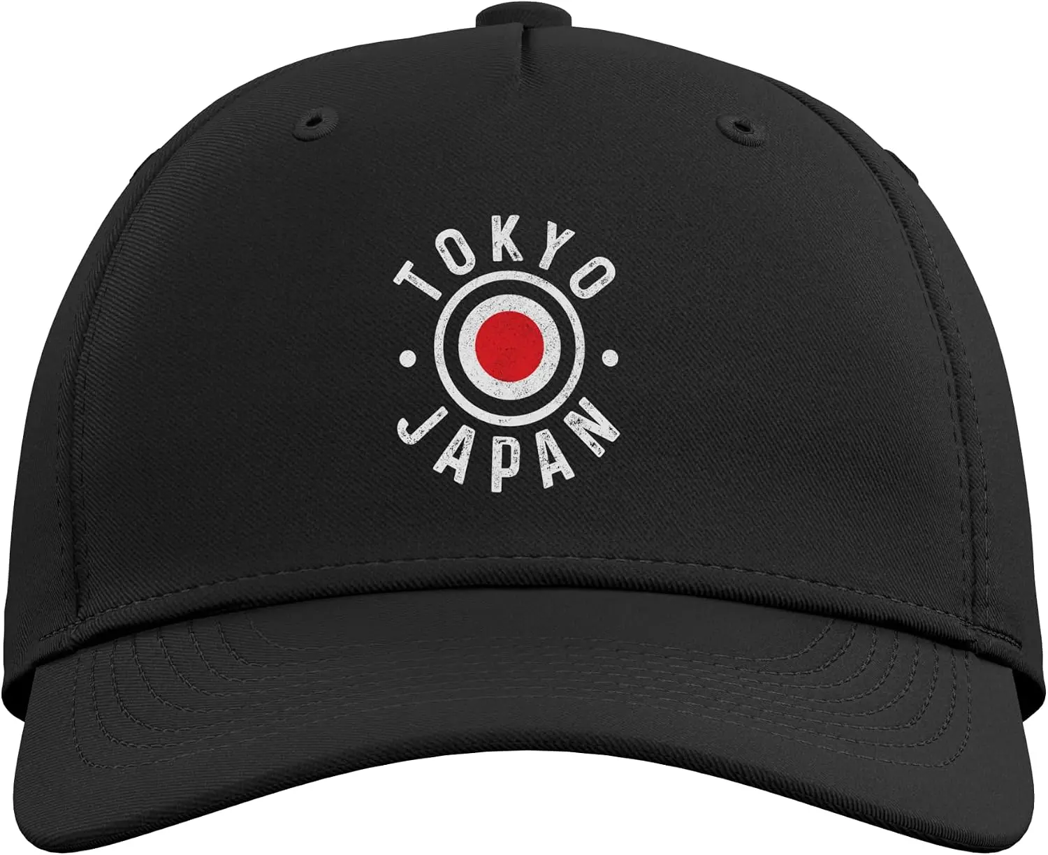 Tokyo Japan Japanese Flag Souvenir Gift Adjustable Baseball Hat Summer Casual Travel Cap Customizable Patterns 100% Cotton
