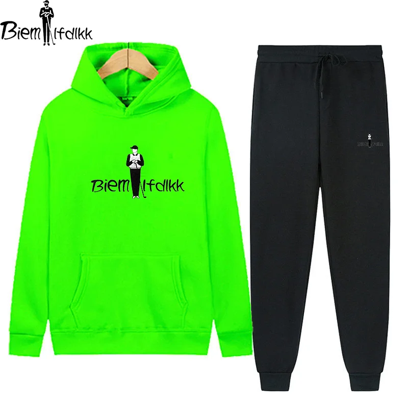 

2024 Biyin Golf Men's Fall/Winter Casual Sweatshirt Brand Jogging Set Fashion High Quality Sports Hoodie and Pants Duo Set