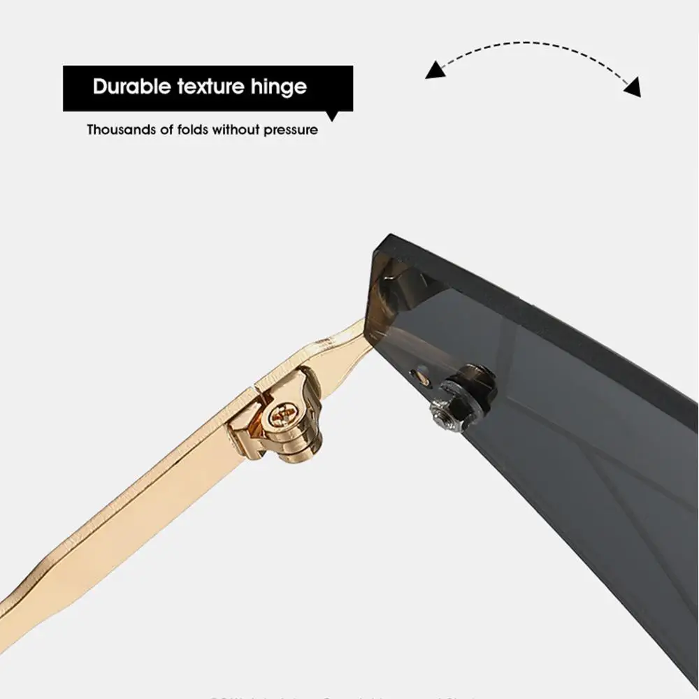 نظارات الهالوين للحفلات الراقصة بدون إطار نظارات شمسية على شكل مثلث للنساء بظلال ريترو على شكل ألماس