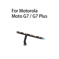 Power ON OFF Mute Switch Control Key Volume Button Flex Cable For Motorola Moto G7 / G7 Plus