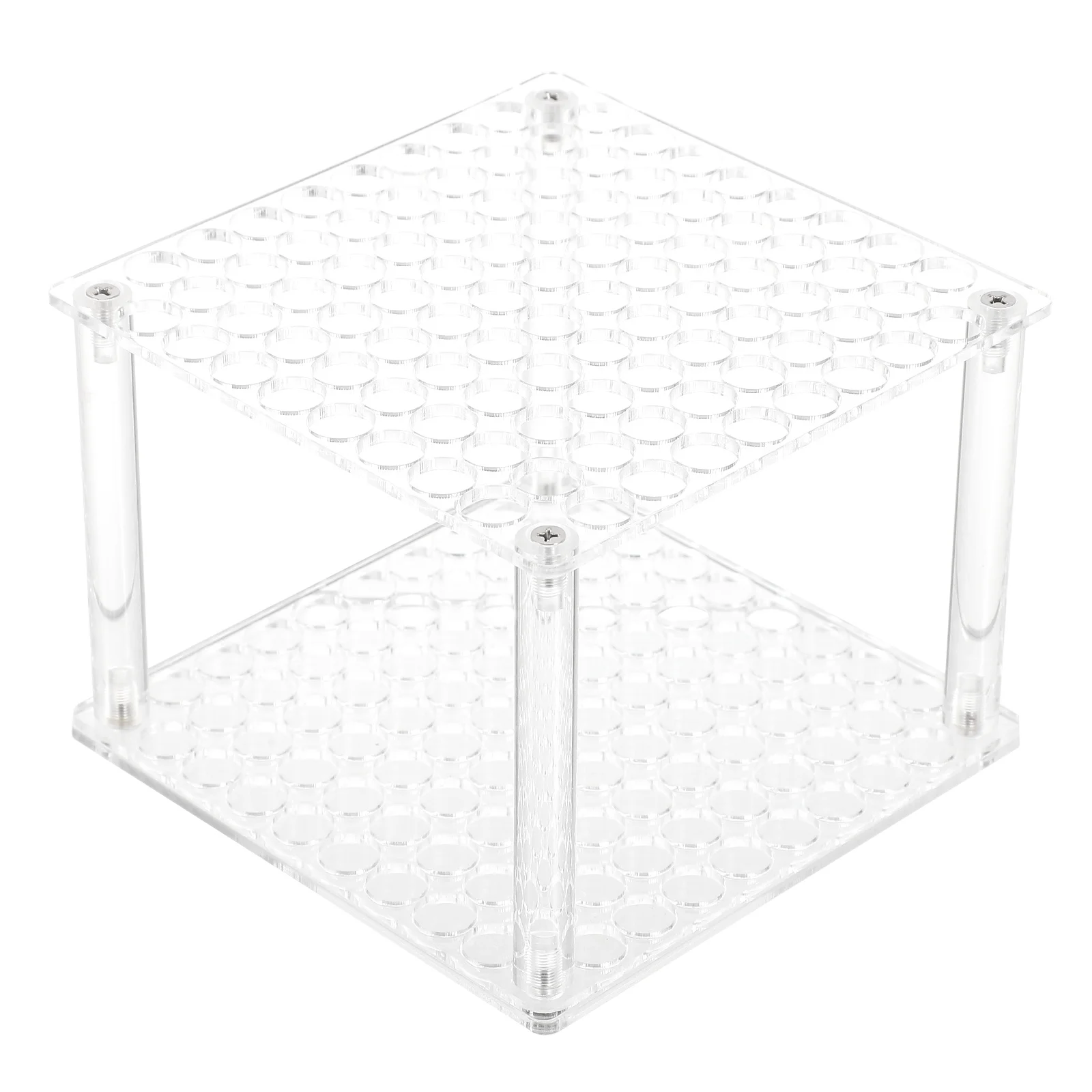 

Pen Holders Storage Barrel Ballpoint Display Acrylic Transparent Desk Stand Rack